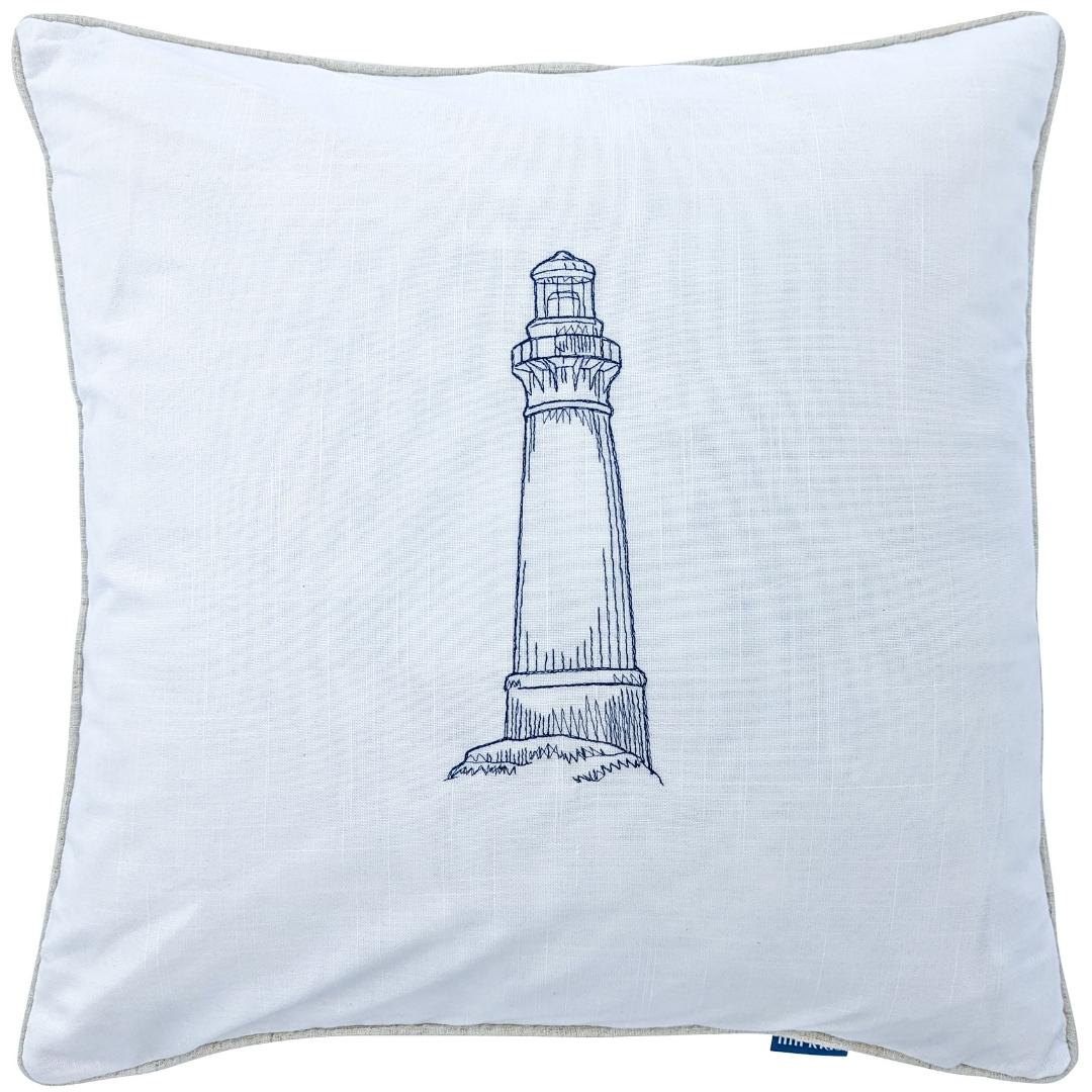 Lighthouse White Kids Cushion Cover | Mirage Haven