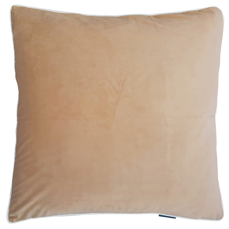 SARINA Velvet Premium Latte Brown Cushion Cover | Mirage Haven