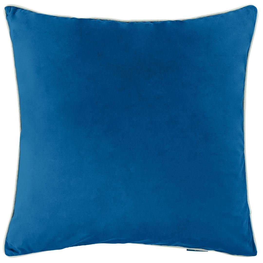 SARINA French Blue Premium Velvet Cushion Cover | Mirage Haven 