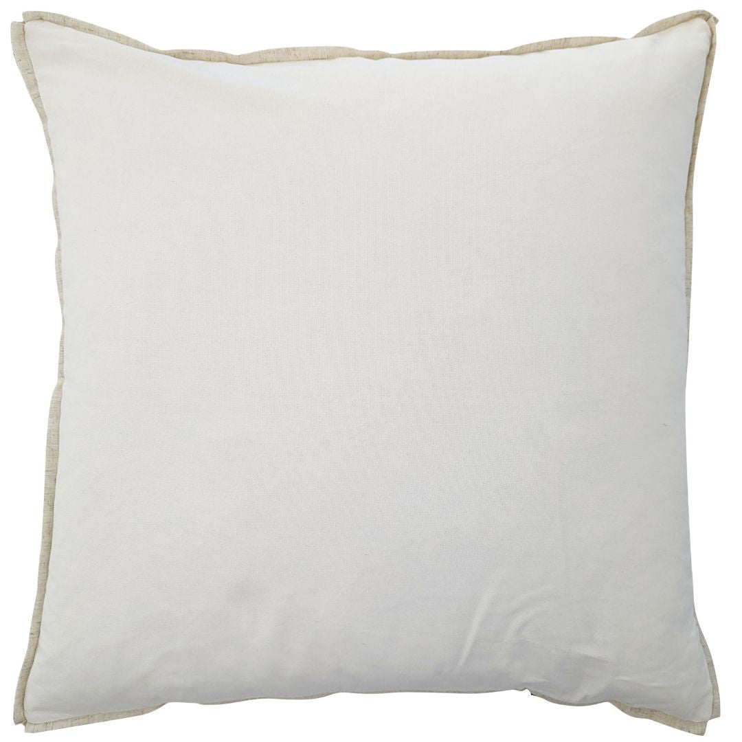 UKI Classic White Cotton Canvas Cushion Cover | Mirage Haven 
