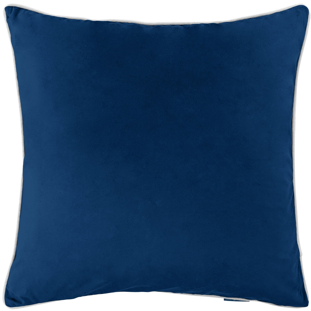 GRANGE Prussian Blue Premium Velvet Cushion Cover | Mirage Haven 