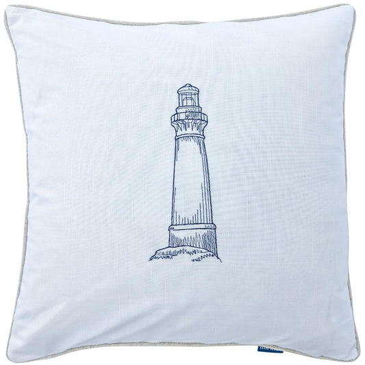 Lighthouse White Kids Cushion Cover | Mirage Haven 