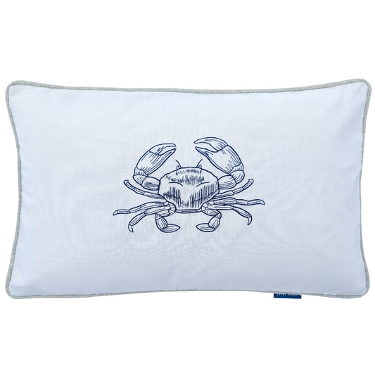 Crab White Kids Cushion Cover | Mirage Haven 