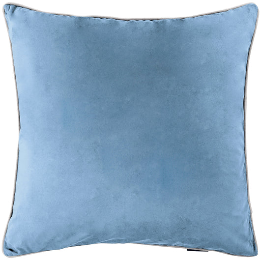 SARINA Premium Velvet White Piping Cushion Cover | Mirage Haven 